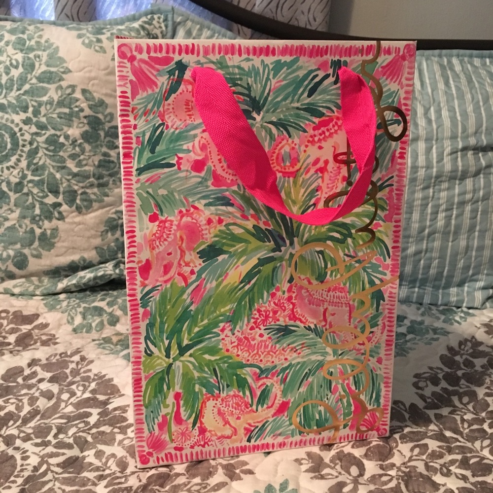 Lilly Pulitzer shopping bag
